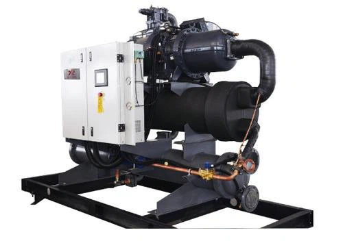 High Efficient Water Cooled Screw Chiller Machine For Industrial